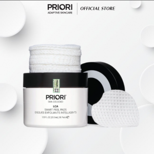 Miếng Bông Tẩy Tế Bào Chết Giúp Mờ Thâm, Giảm Mụn, Cải Thiện Lỗ Chân Lông PRIORI LCA Smart Peel Pads 30 pads