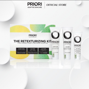 Kit dưỡng tái tạo kết cấu da PRIORI The Retexturizing Kit